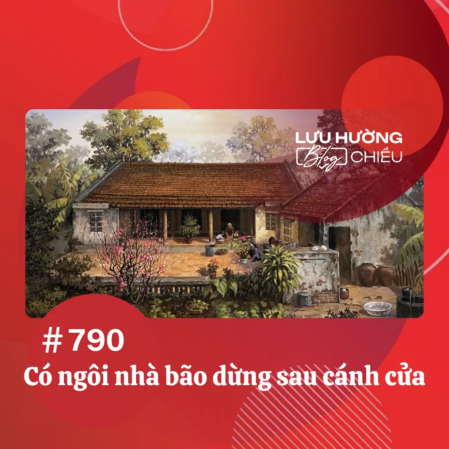 Có ngôi nhà bão dừng sau cánh cửa